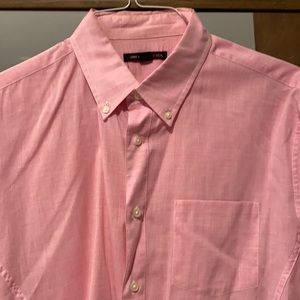 John varvatos men’s button down pink sz L